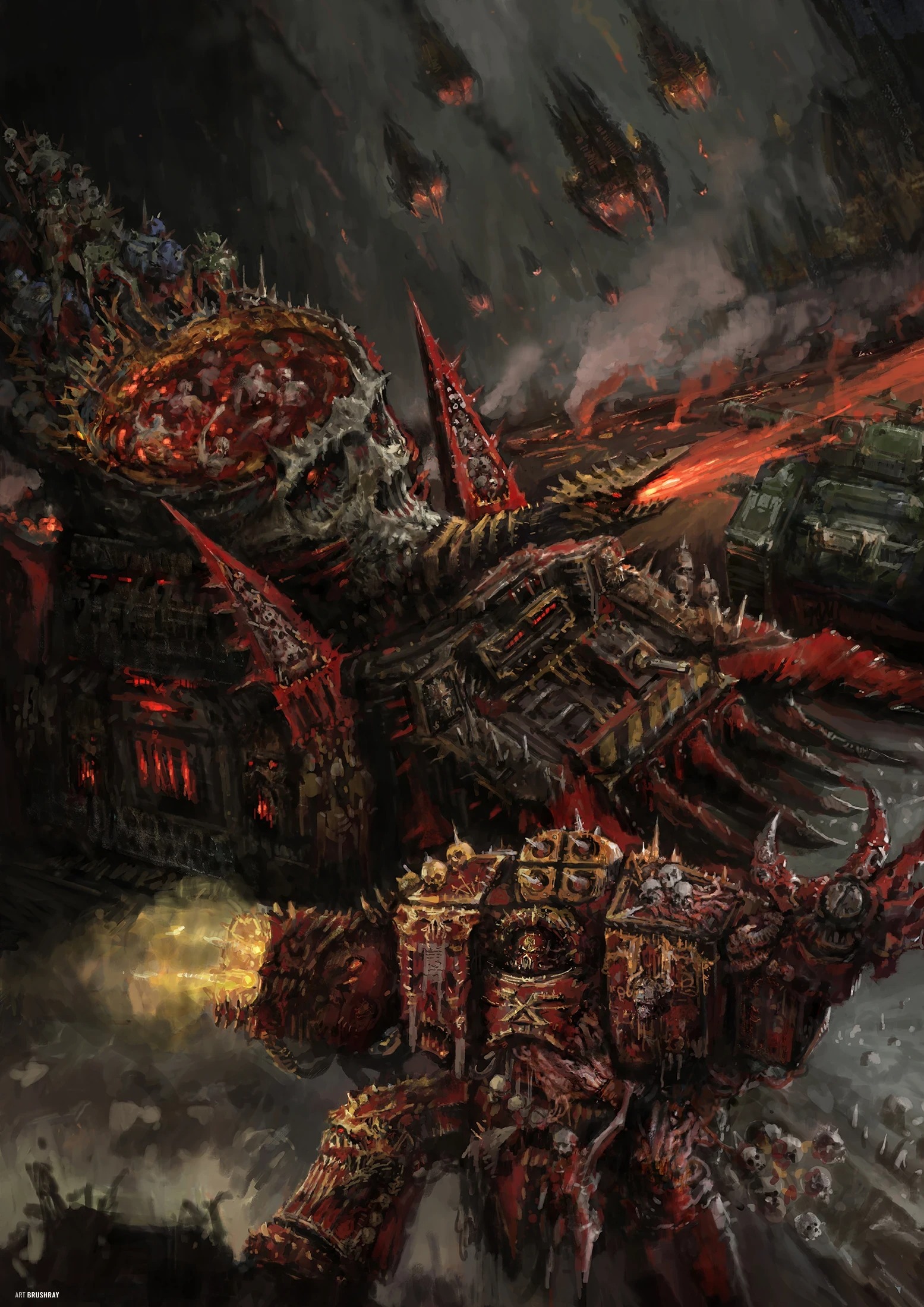 Cauldron of Blood, fan art by Dmitry Brushray