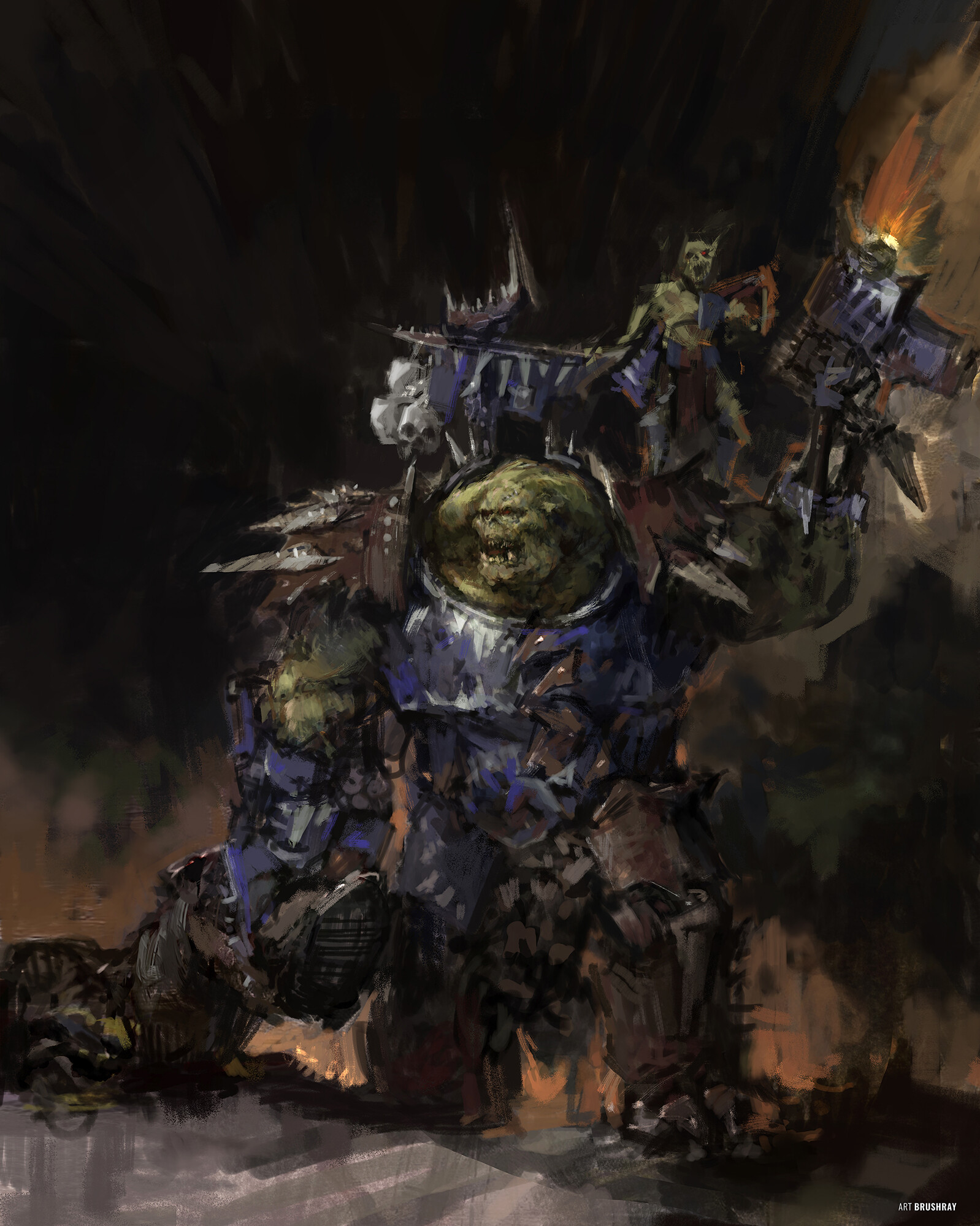 Nob Ork, fan art by Dmitry Brushray